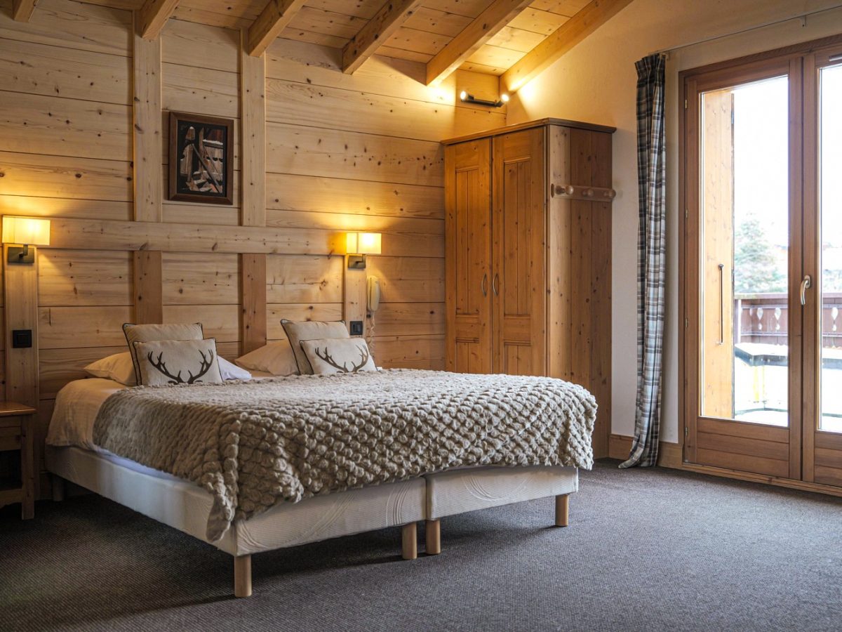 Hôtel Le Crêt, Morzine - Chambre double