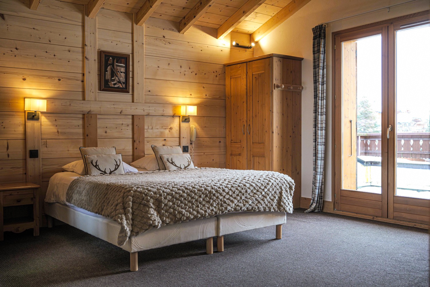 Hôtel Le Crêt, Morzine - Chambre double