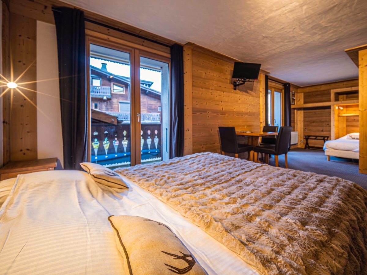 Hôtel Le Crêt, Morzine - Chambre triple