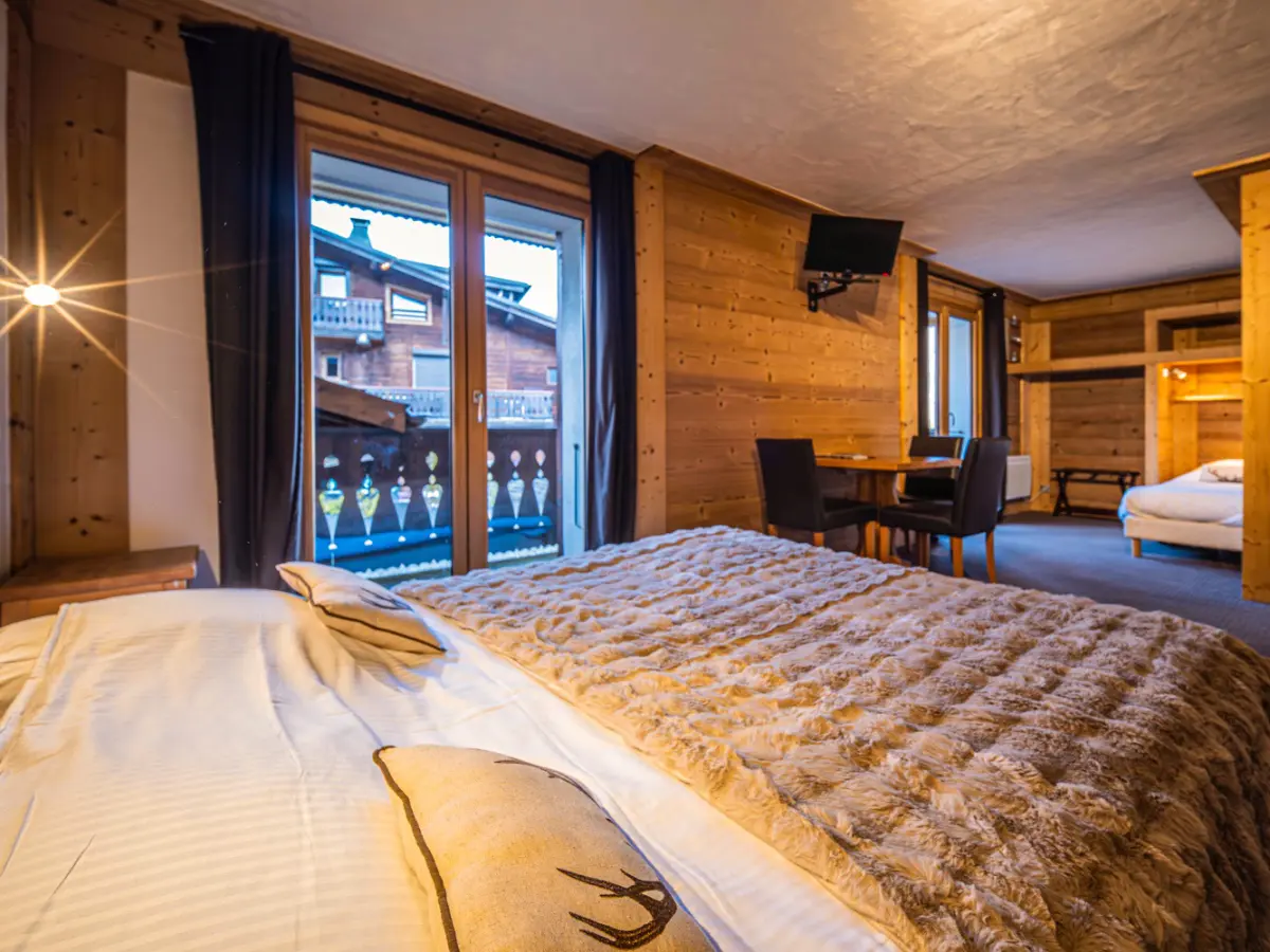 Hôtel Le Crêt, Morzine - Chambre triple